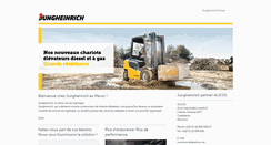 Desktop Screenshot of ma.jungheinrich.com