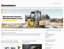Tablet Screenshot of ma.jungheinrich.com